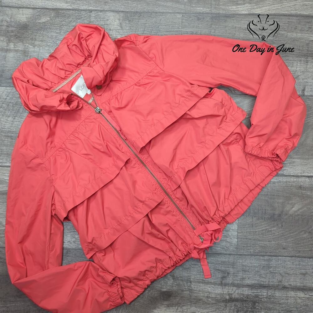 Loft Zip Front Jacket Size M